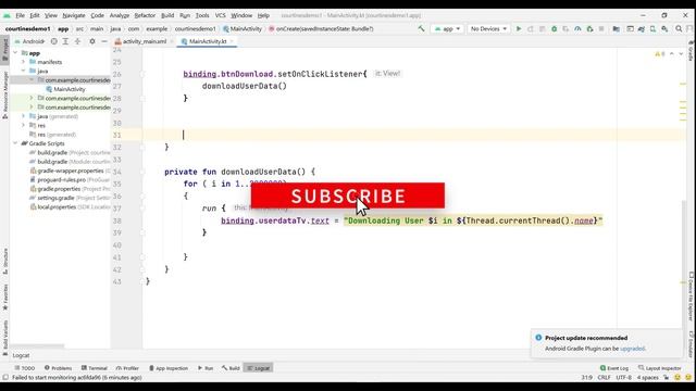 coroutines in android | how to use coroutines in android | coroutines kotlin | coroutines android смотреть онлайн