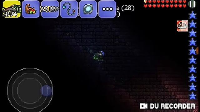 Terraria 1.2.12801. Прохождение старой Террарии на андроиде 14. Плантера, Данжи и Голем. смотреть онлайн