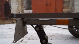 Прицеп из лодочного в бортовой разборный