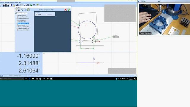 zCAT - Portable CMM - XY Align with MK4 software смотреть онлайн