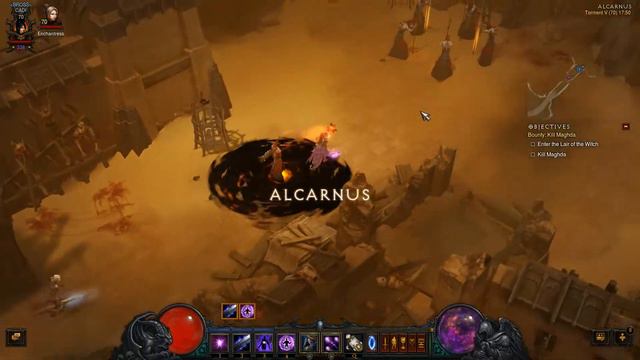 Diablo III - Reaper of Souls: Arcane Wizard T5 смотреть онлайн