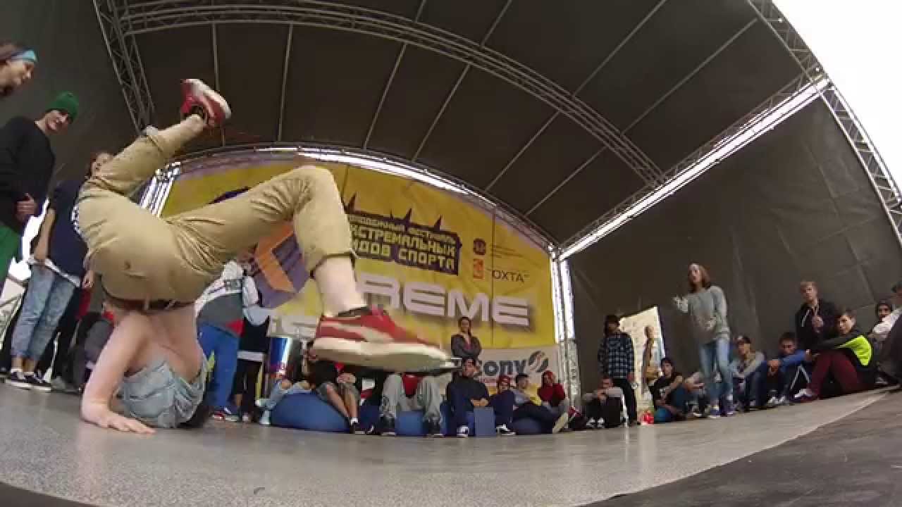 Pskov Bgirls Vs Dima & Katya | 1/8 Kidz 2x2 | Top Session 2014 - #bboy #bgirl #breakdance