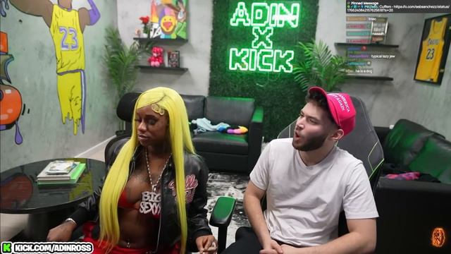 Sexyy Red Comes On Adin Ross Stream!
