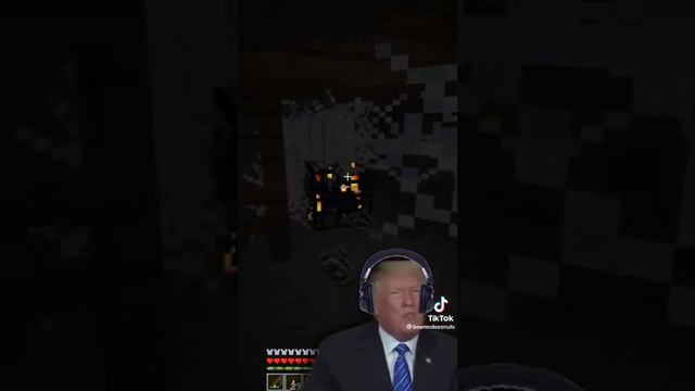 Trump Biden and Obama Deep Fake. playing Minecraft. смотреть онлайн