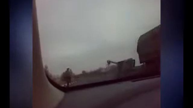 Большая колона техники ВСН возле Донецка 09.11.2014 смотреть онлайн