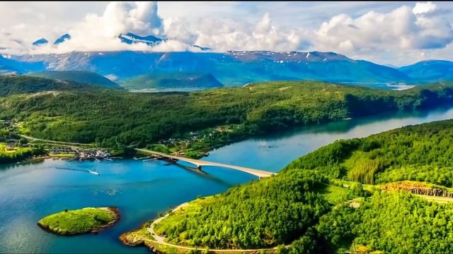 Гитара,Релакс Музыка,Красивый пейзаж природы HD