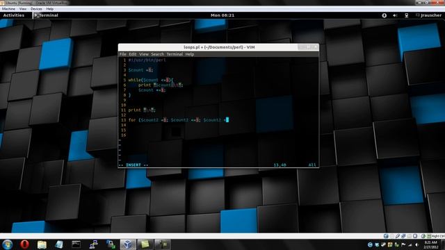 Ubuntu Perl Tutorial - 5 Loops смотреть онлайн