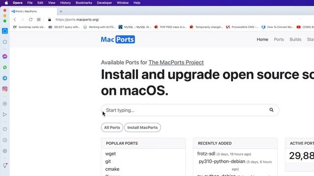 How to Install Open Source Software with MacPorts смотреть онлайн
