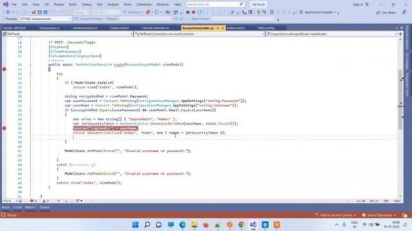 How to Implement JWT Token Authentication in Asp Net MVC