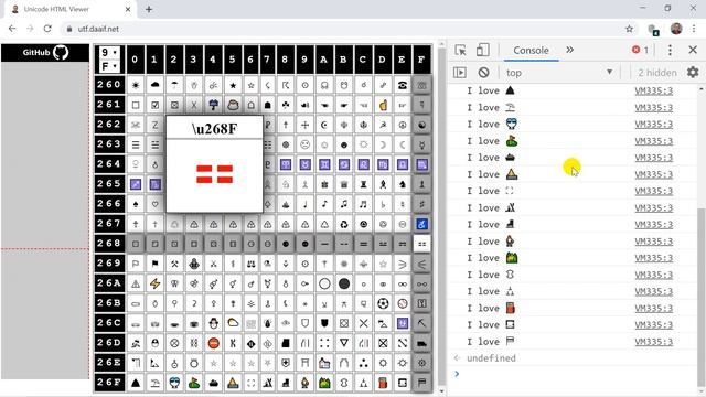 ☕ Caractères unicode et Javascript ⛲⛲⛲ смотреть онлайн