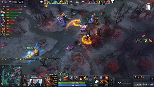 Team Spirit vs Tundra - Collapse Best Magnus - Dreamleague Season 22 смотреть онлайн