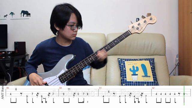 Twice - Turn It Up [Bass Cover + TABS | BASSLINE | Tutorial] смотреть онлайн
