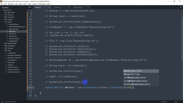 #34: Buffered Reader and Writer смотреть онлайн