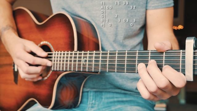 It's You Ali Gatie Guitar Tutorial // It's You Guitar // Guitar Lesson #699 смотреть онлайн
