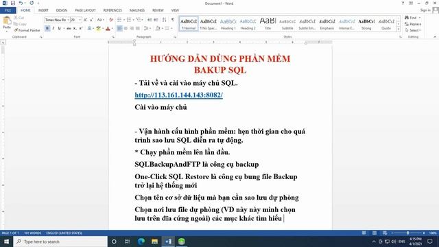 Sao lưu dự phòng SQL server tự động смотреть онлайн