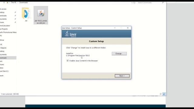 Download and Installation of Java Development Kit (JDK) + set java path variable in Windows смотреть онлайн
