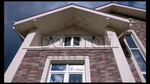 Варианты облицовки окон облицовочным кирпичом "ДОЛСТОН" (Россия)