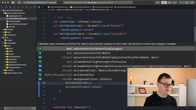 UIKit Tutorial - Padding and Margin смотреть онлайн