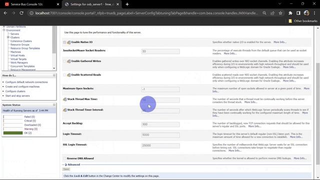 Weblogic Server in Warning Part 5 | Delayed Responses | OSB Timeout Configuration #server #warning смотреть онлайн