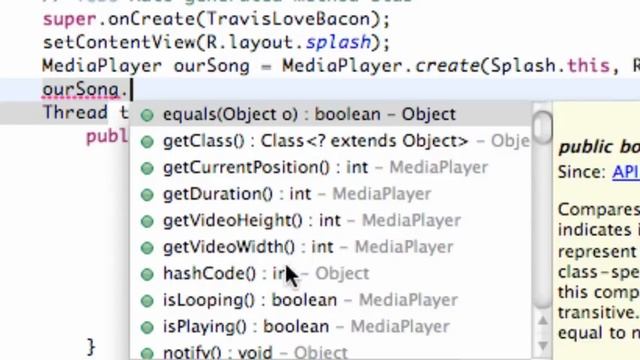 Android Developing Applications Tutorial 17 Adding Music with MediaPlayer смотреть онлайн