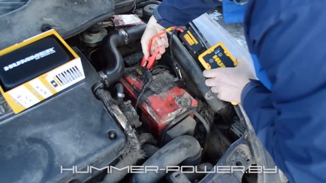 Запуск машины 2.4 дизель пусковым устройством Hummer H2 смотреть онлайн