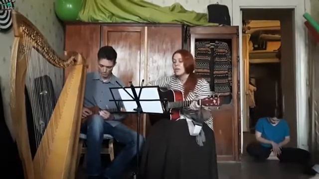 Уна и Кирилл - Три вишни (Травы Ветра cover) смотреть онлайн