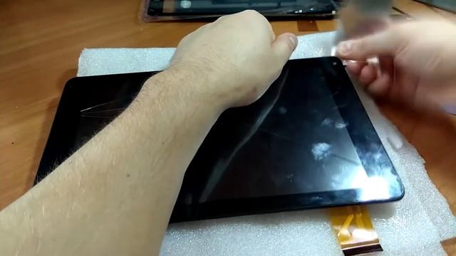 Разборка и замена тачскрина (touch screen). Планшет Prestigio MultiPad WIZE 3131 3G (PMT3131_3G) смотреть онлайн