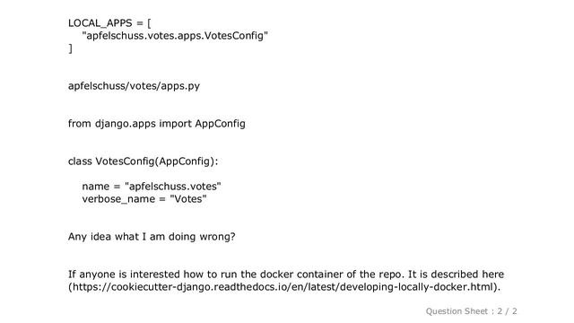 Django : RuntimeError: Model class ### doesn't declare an explicit app_label and isn't in an applic смотреть онлайн