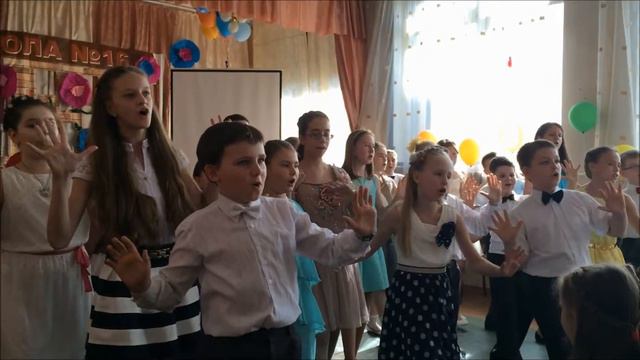 4б флешмоб "Льется песня" смотреть онлайн