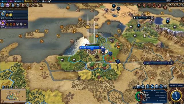 LP Civ VI Rise and fall, Lautaro, Deity, Part 4 смотреть онлайн