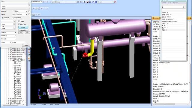 PDMS - PIPING THE PUMP SUCTION LINE смотреть онлайн