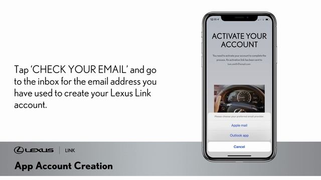 How to create an account using the Lexus Link mobile app смотреть онлайн