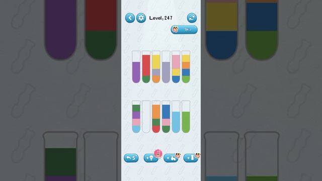 water Color sort - level 247 смотреть онлайн