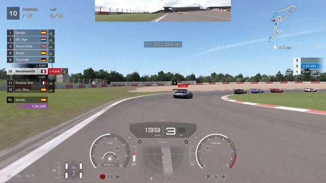 Gran Turismo 7 | Daily Race C in EMEA |Nürburgring GP Gr.3 [FR/EN] смотреть онлайн