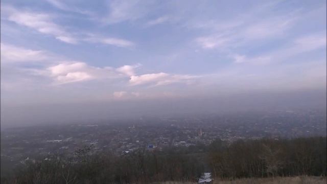 Смотровая площадка с панорамным видом на Грозный и Главный Кавказский хребет | декабрь 2019, Чечня смотреть онлайн