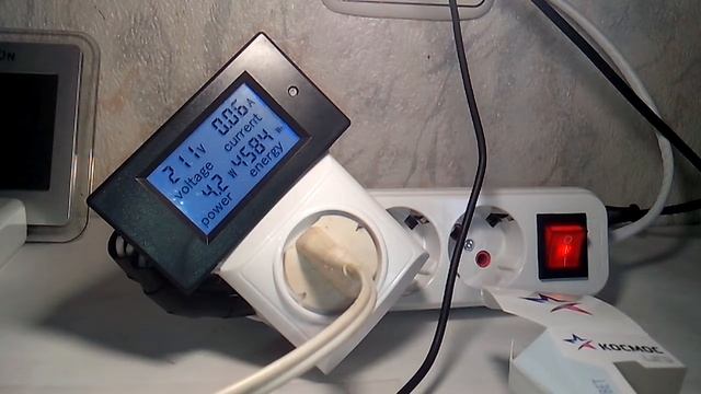 Тест лампы Космос Е14 7Вт 4500К. смотреть онлайн