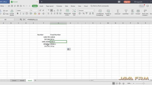 WPS Office Spreadsheet Tutorial - fixed Function | WPS Office 2019 смотреть онлайн