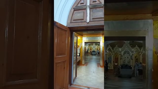 НА чине ПОГРЕБЕНИЯ ПРЕСВЯТОЙ БОГОРОДИЦЫ🙏 Храм ВСЕХ СВЯТЫХ. Крым. Феодосия смотреть онлайн