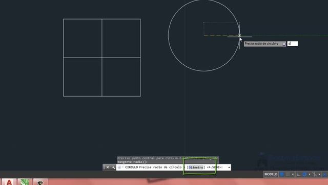 Curso Autocad 2D - Capítulo 3, Círculos y Elipses смотреть онлайн