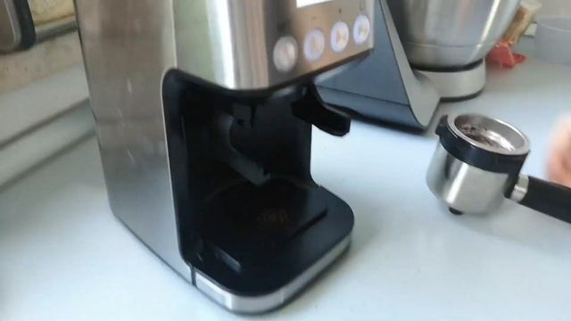 Homtone Elektrische Kaffeemühle Edelstahl Kegelmahlwerk, Schicke Kaffeemühle mit vielen einstellbar смотреть онлайн