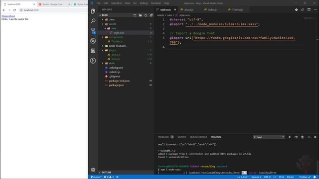 10 Sass and Bulma смотреть онлайн