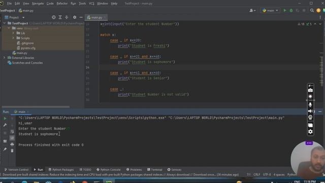 Match Case Statement Python | Python Tutorial смотреть онлайн
