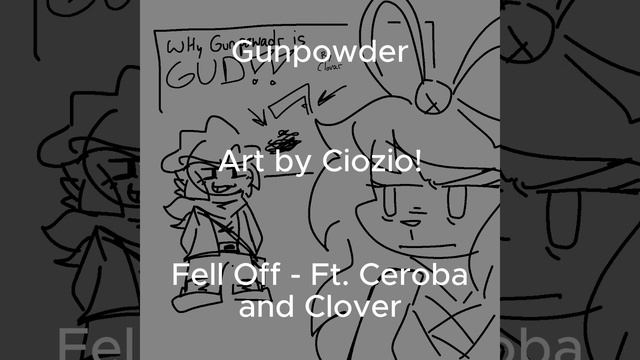 [FNF] Gunpowder - Fell Off, but it's an Undertale Yellow Cover смотреть онлайн