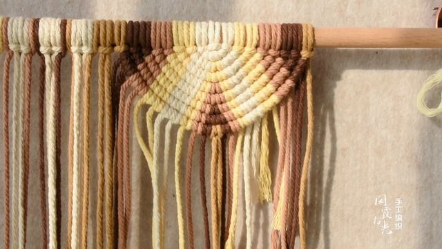 多色流苏挂毯编织教程 смотреть онлайн