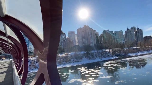 The Famous Peace Bridge | Calgary,Alberta,Canada | Team Lopez смотреть онлайн