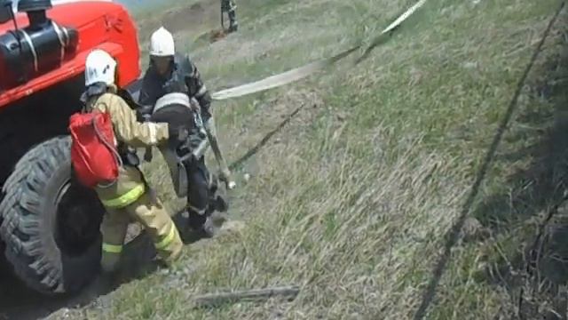 Пожарные учения в Тымовском р-не смотреть онлайн