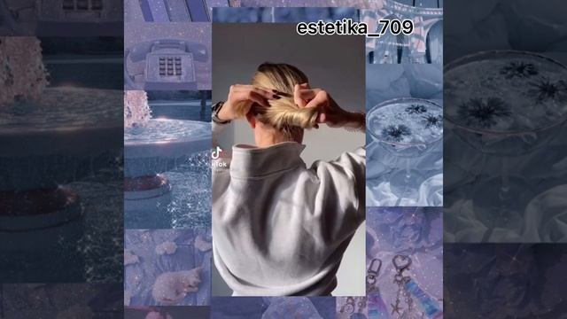 легкая прическа с крабиком