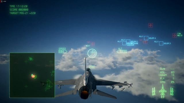 ACE COMBAT™ 7: SKIES UNKNOWN. Запуск игры с таблеткой от CPY. смотреть онлайн