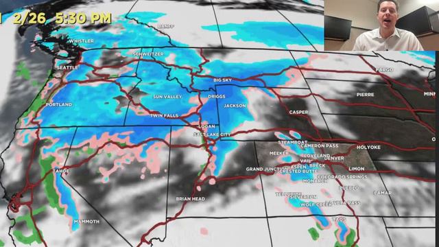 AM Mountain Weather Update 2/26, Meteorologist Chris Tomer смотреть онлайн