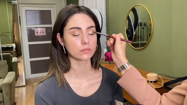 Нежный макияж в коричневых оттенках. Обучение. Make up tutorials смотреть онлайн